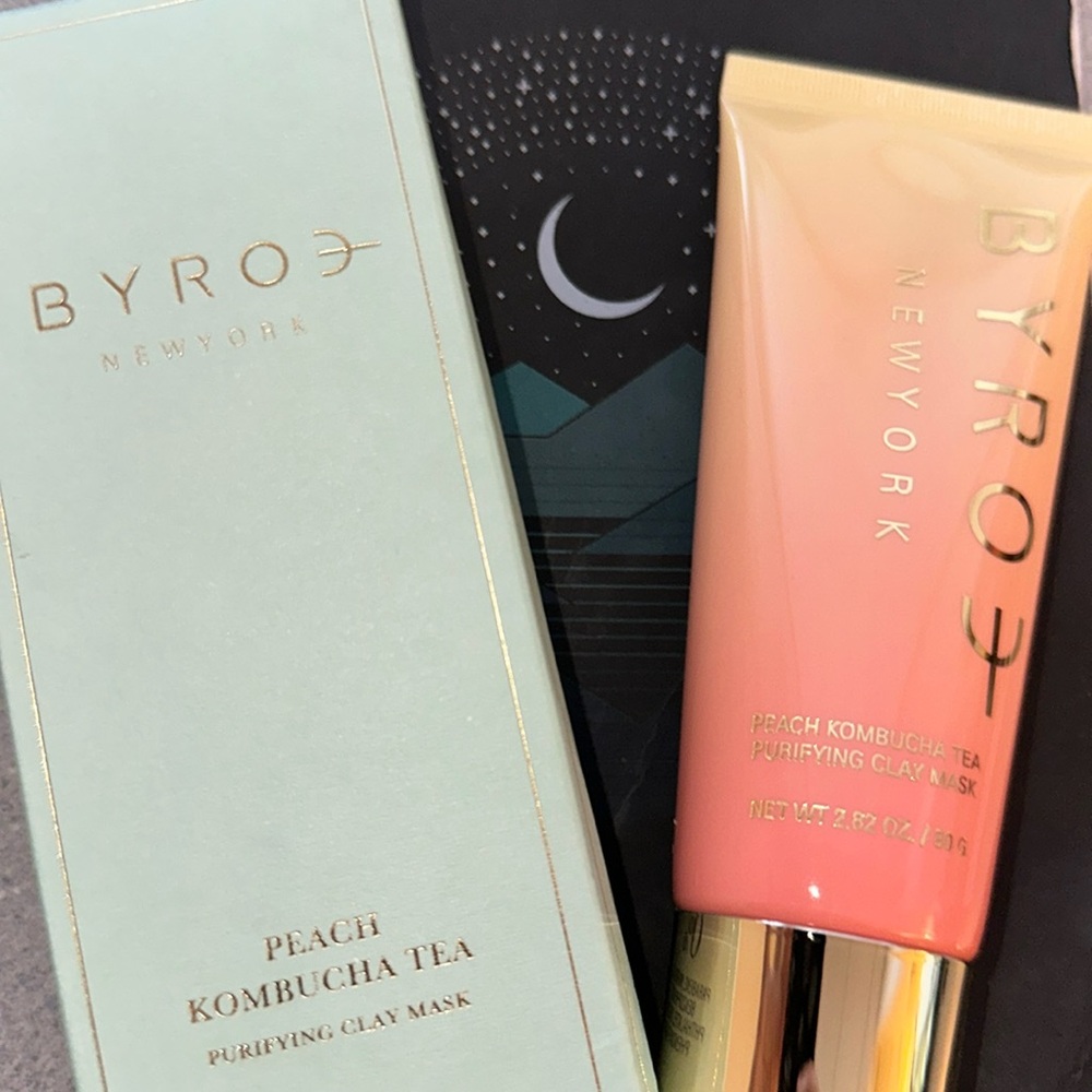 BYROE-NY- Peach Kombucha Tea Purifying Mask